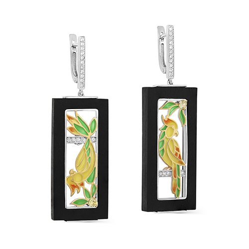 Серьги Кабаровский (Арт.2-199-0101)