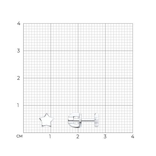 Серьги из серебра (Арт.94022980)