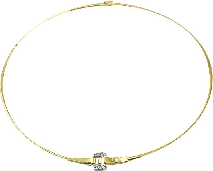 Ожерелье из золота с бриллиантом (Арт.ta541tb3)