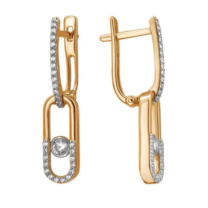 Серьги Эстет (Арт.01s1113122r)