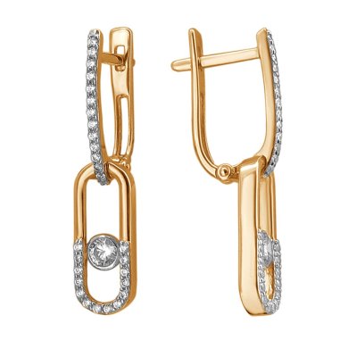 Серьги Эстет (Арт.01s1113122r)