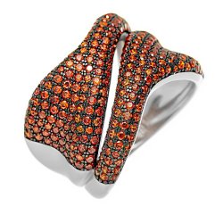 Кольцо из серебра с куб. цирконием (Арт.mp-r01213-x-wb-x-x-or)