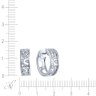 Серьги из белого золота с бриллиантом (Арт.e20397_wg)