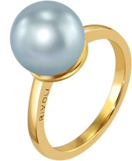 Кольцо серебряное с жемчугом «Beautiful 27G» Rivoli (арт.ZAR-6-10-27-G)