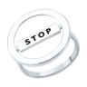 Кольцо из серебра с эмалью «STOP-сигнал» SOKOLOV (арт.94-110-02382-1)