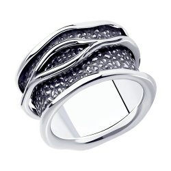 Кольцо из серебра (Арт.95010202)