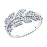 Кольцо из серебра с фианитами (Арт.94014043)