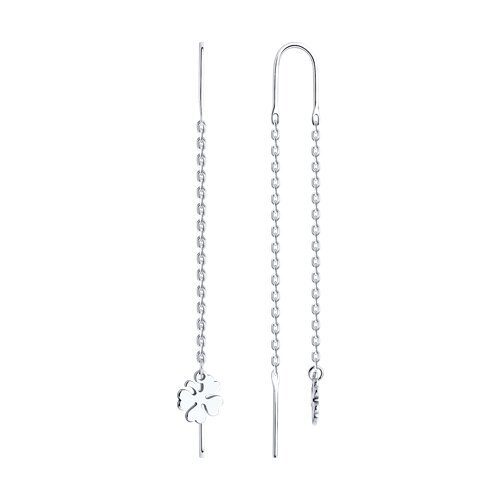 Серьги из серебра (Арт.94026512)