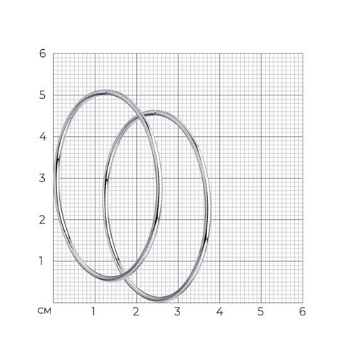 Серьги из серебра (Арт.94-124-01725-1)