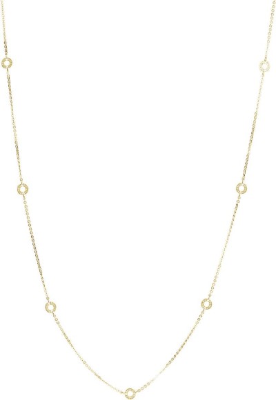 Ожерелье серебряное с золотым покрытием «Chains Eleganza» Rosato (арт.CL04)