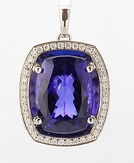 Подвеска с бриллиантами и халцедоном «Фиолетовый мираж» Русские самоцветы (арт.38123)