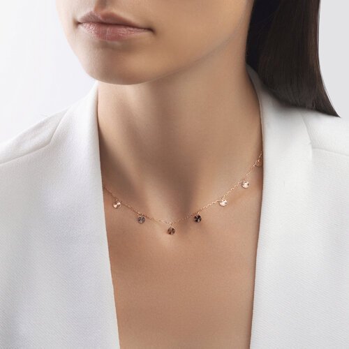 Колье из золота с алмазной гранью (Арт.070328)