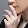 Кольцо из белого золота с бриллиантами «Ледяная линия» Соколов (арт.1012169-3)