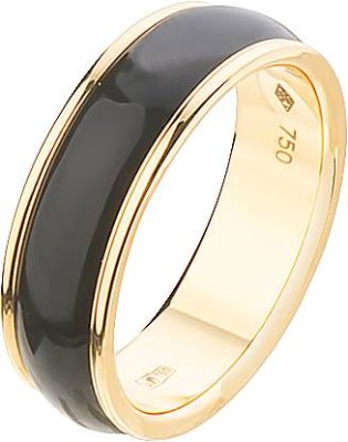 Кольцо из золота с эмалью (Арт.byzanlyg)