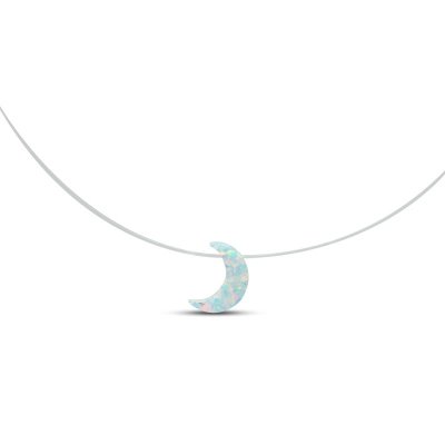 Ожерелье серебро с опалом «Лунное сияние» MyJewels (арт.0512)