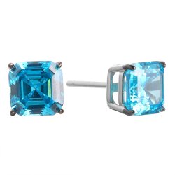 Серьги из серебра с фианитом (Арт.cz-e05723-x-wb-maq-x-x)