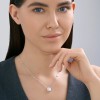 Колье из серебра с фианитами «Сияние грации» Соколов (арт.9407)