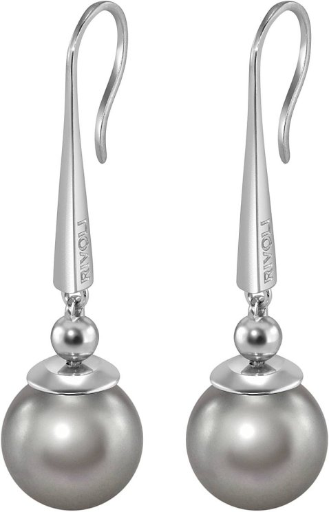 Серьги из серебра с жемчугом (Арт.aas-16-12-30-s)