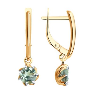 Серьги золотые пробы 585 (Арт.51-321-01774-2)