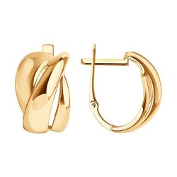 Серьги из золота (Арт.029107)