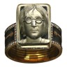 Кольцо с бриллиантами и серебром «FAMOUS ICON» Estet (арт.01Т666067L)