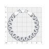 Браслет из серебра с алмазной гранью (Арт.965141504)