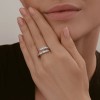 Кольцо из серебра с фианитом «Городские огни» Соколов (арт.94014211)