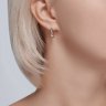 Серьги из золота с бриллиантами (Арт.1022168)