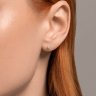 Серьги из белого золота с бриллиантами (Арт.1022266-3)