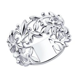 Кольцо из серебра (Арт.94-110-00416-1)