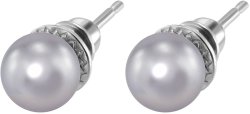 Серьги из серебра с жемчугом (Арт.aas-13-8-17-s)