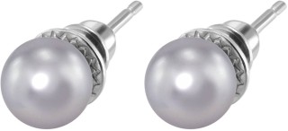 Серьги серебряные с жемчугом Beautiful 17S Rivoli (арт.AAS-13-8-17-S)