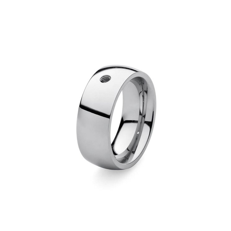 Кольцо-база basic big silver 18.4 мм la_627004_s