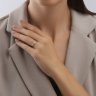 Кольцо из золота с фианитами (Арт.018135)