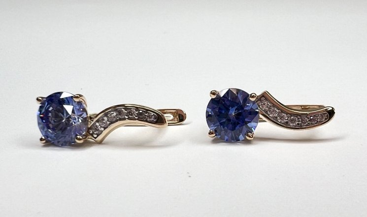 Серьги Эстет (Арт.01s2115345-1)