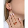 Серьги золотые пробы 585 с янтарём (Арт.726839)