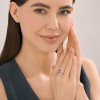 Кольцо из серебра с кристаллом «Северное Сияние» Соколов (арт.94-110-02383-3)