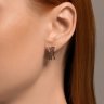 Серьги из золота с бриллиантами (Арт.1022269)