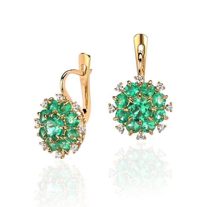 Серьги Эстет (Арт.01s647693-4)