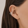 Серьги из серебра с фианитами «Изысканный Бант» Соколов (арт.9417)