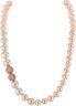 Ожерелье серебряное с жемчугом и фианитами «Pearl Kiss 12R» Rivoli (арт.1L-RK-2-12)