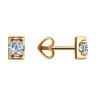 Серьги из золота с фианитами (Арт.51-122-00700-2)