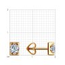 Серьги из золота с фианитами (Арт.51-122-00700-2)