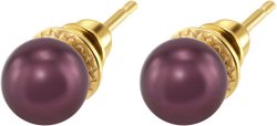 Серьги из серебра с жемчугом (Арт.aas-13-8-18-g)