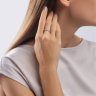 Кольцо из золота с фианитами (Арт.019027)