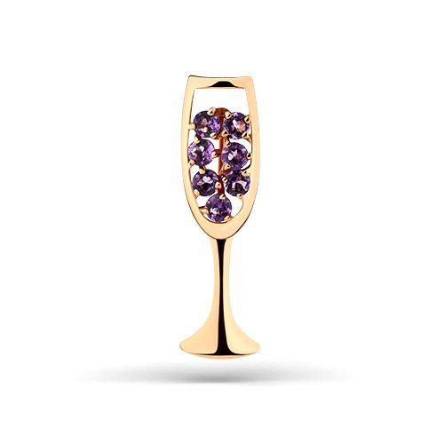 Брошь Magic stones (Арт.07-1-108-0200-010)