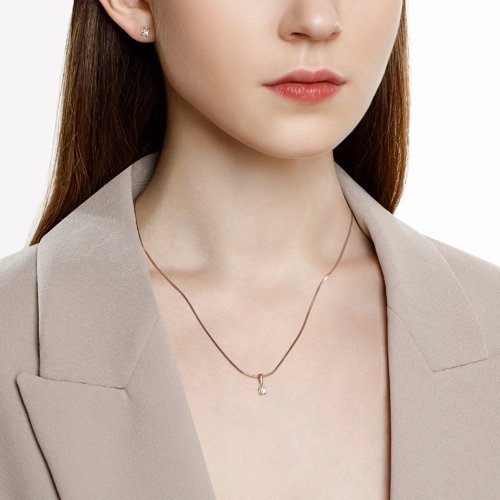 Серьги из комбинированного золота с бриллиантами (Арт.1021490)