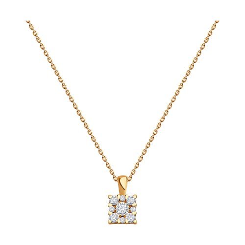 Колье из золота с бриллиантами (Арт.1070263)