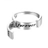 Кольцо серебряное с фианитами и эмалью «Fresh Forever» My Jewels (арт.CZ-R05744-X-W-W-B-X)