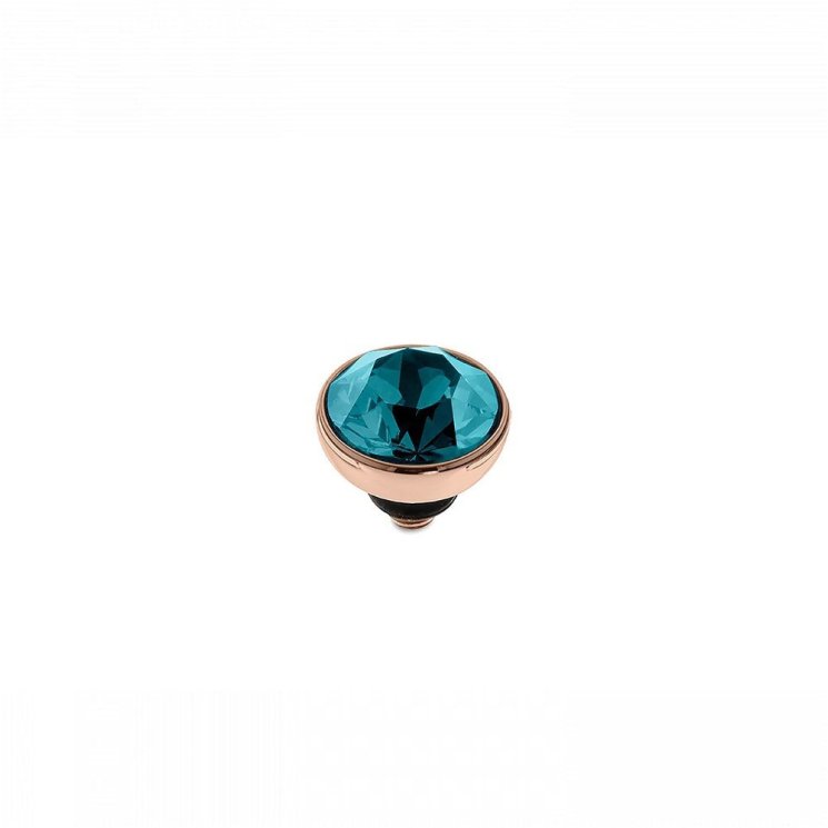 Шарм bottone blue zircon 8 мм la_680114_bl_rg
